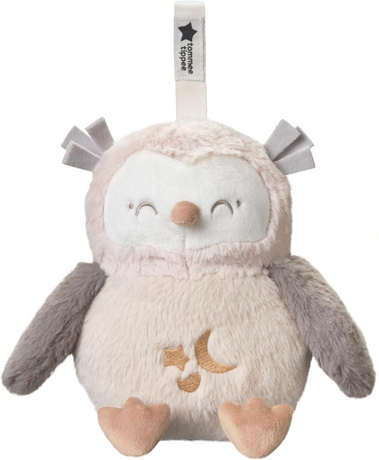 TOMMEE TIPPEE Κουκουβάγια Ollie Deluxe Λούτρινο φως ήχοι