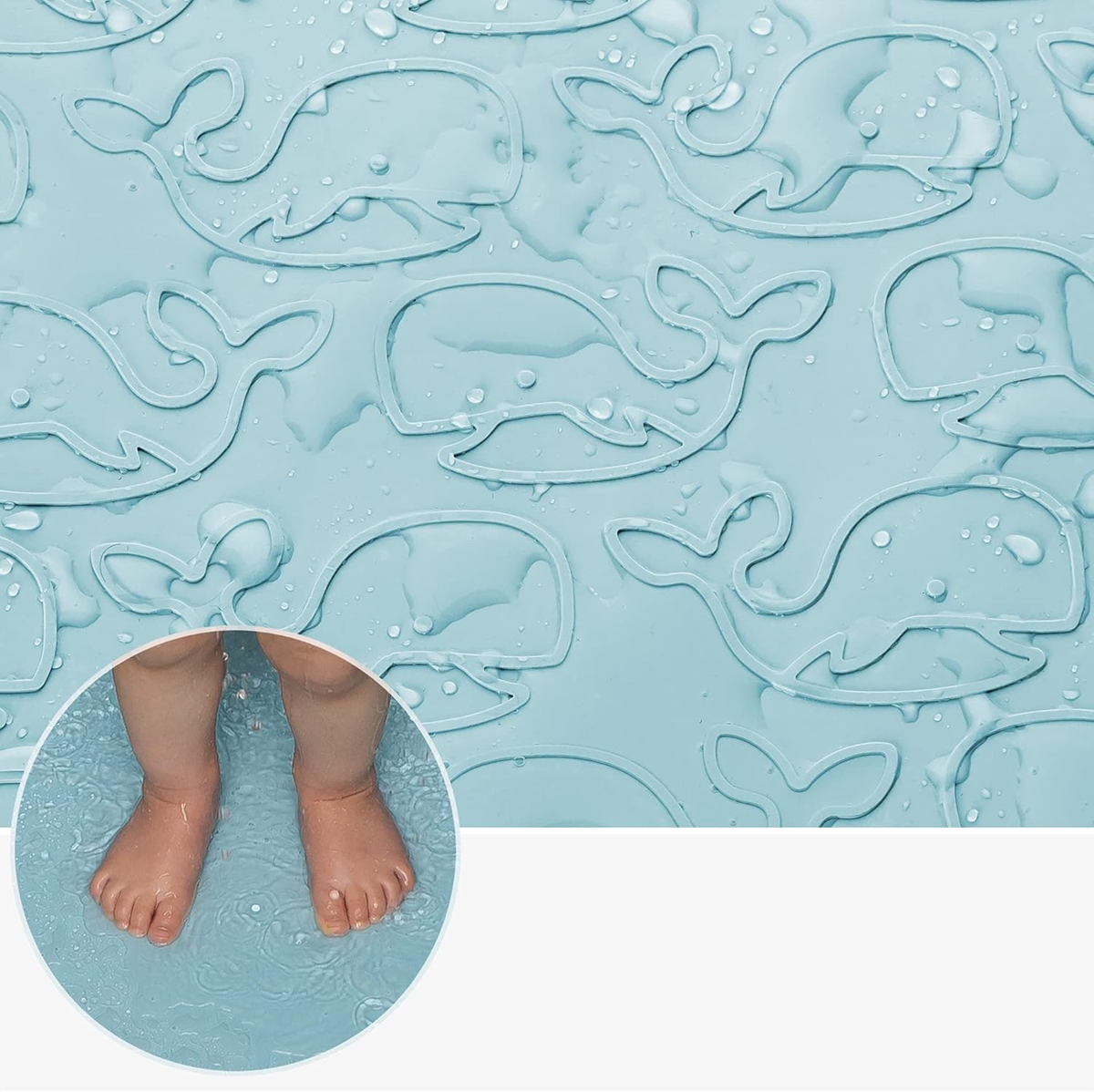 REER MyHappyBath XXL protišmyková podložka do vane a sprchy 36x97 cm