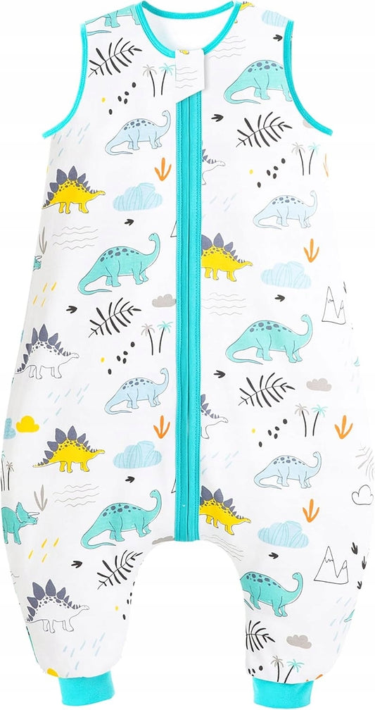 CHILSUESSYunzipped summer sleeping bag0,5 TOGcolour white with patternsize 70100% cottonused condition
