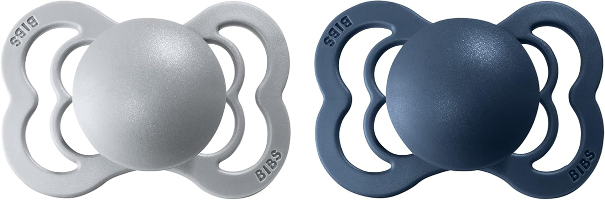 BIBS SUPREME suzete de calmare din cauciuc 0-6 luni SIMETRICE