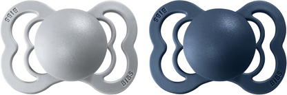 BIBS SUPREME suzete de calmare din cauciuc 0-6 luni SIMETRICE