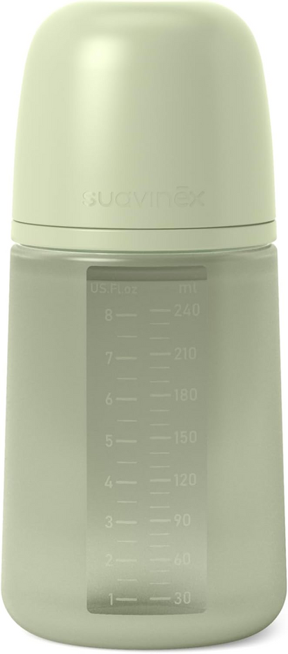 SUAVINEX SELECTION fľaša so symetrickým cumlíkom SX PRO 240 ml 3 m+