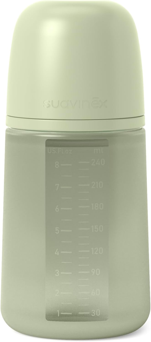SUAVINEX SelectionSilicone bottle 240 ml with symmetrical teat SX PRO Anti-Colicage 3 months +BPA and BPS