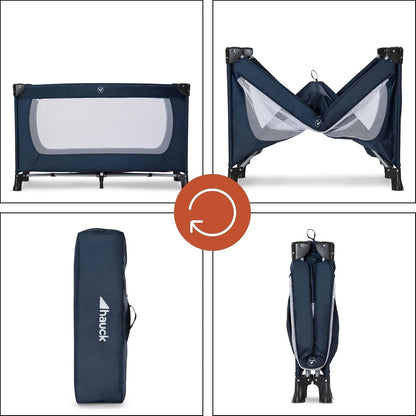 Hauck Dream N Play Plus ταξιδιωτικό κρεβατάκι 120x60 έως 15kg