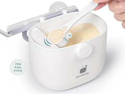 TERMICHY δοχείο γάλακτος σε σκόνη 500 ml 250 g + δοσομετρητής