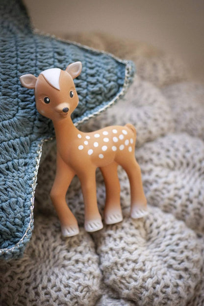 SOPHIE LA GIRAFE Μασητικό από καουτσούκ με σφυρίχτρα 15,5 εκ. ΕΛΑΦΑΚΙ FANFAN