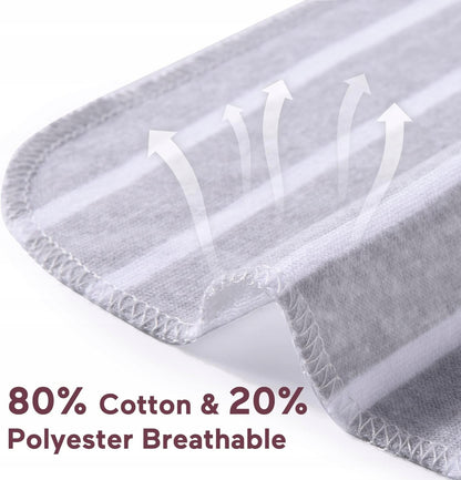 MOMCOZY πετσέτα με κουκούλα x2 76x76 +6 πανάκια πλυσίματος 24x24