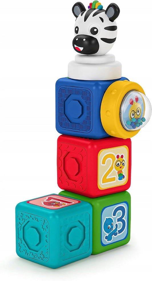 BABY EINSTEIN Connectables Add & Stack Μαγνητικά Τουβλάκια 6 τεμαχίων