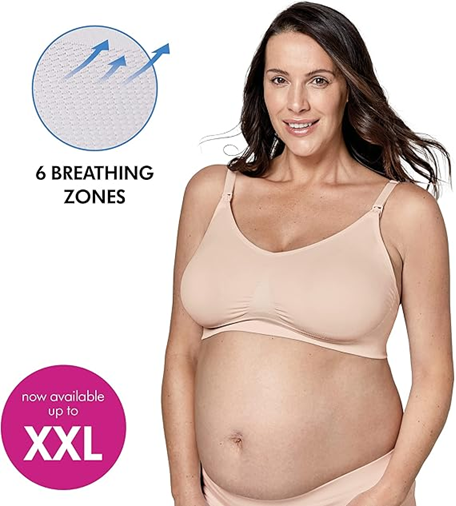 MEDELA KEEP COOL ULTRA nursing bra + breast pads L