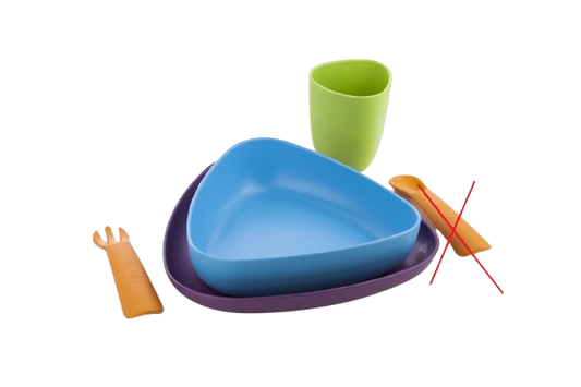 eKOALA Prima Pappa kinderservies set 6 m+