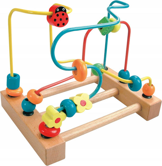 BINO Lupiwooden loopage 3 l+multicolouredwidth 13 cm, length 17.5 cm, height 15.5 cmmaterials wood, metalfree