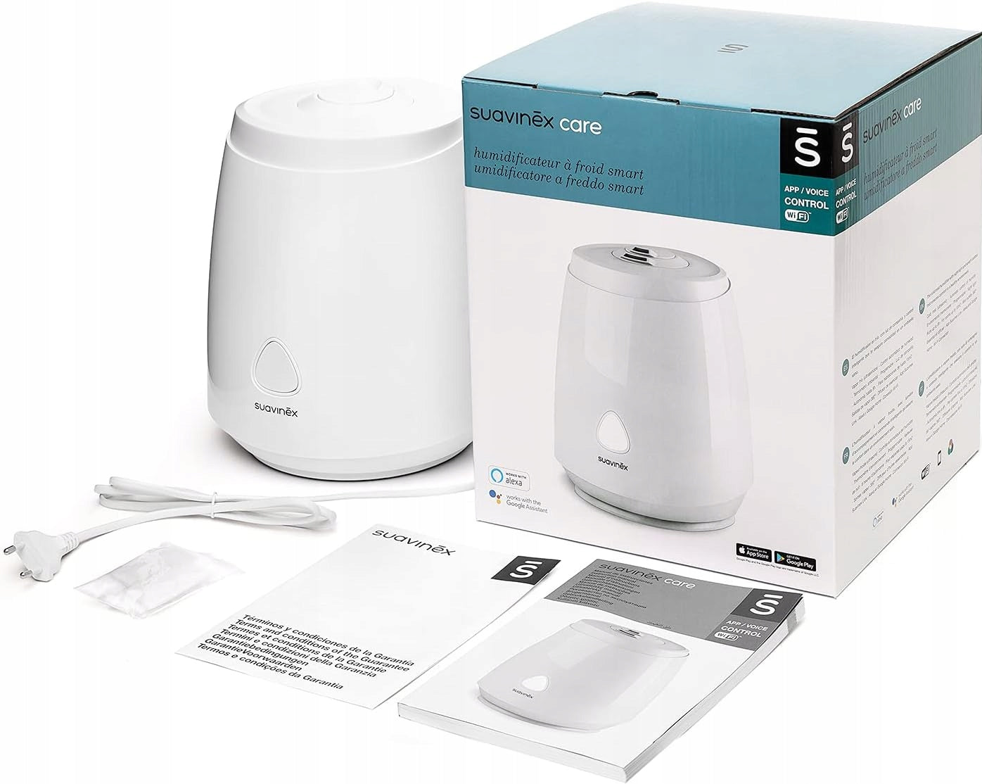 SUAVINEX Care ultrasonic humidifier app