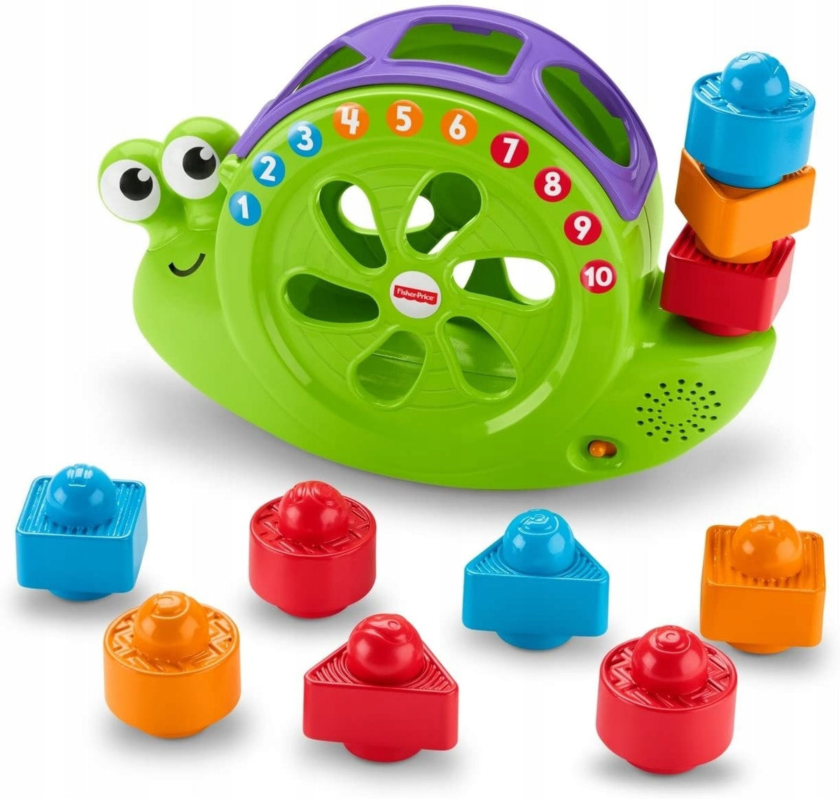 FISHER-PRICE FRB88 διαδραστικό μουσικό παιχνίδι σαλιγκαριού γερμανική έκδοση