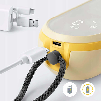 MEDELA Freestyle Flex podwójny LAKTATOR 2-fazowy, elektryczny, żółty, z USB i baterią litowo-jonową