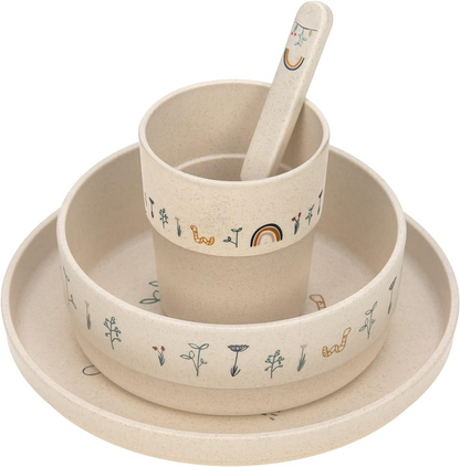 Set de veselă LASSIG fără melamină Garden Explorer