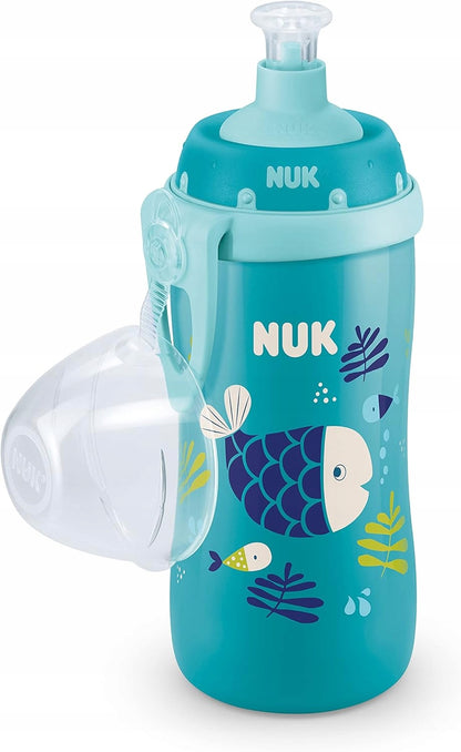 NUK Junior Cup ΜΠΟΥΚΑΛΙ 18+ μηνών με στόμιο push-pull 300 ml ΕΦΕ ΚΑΜΑΙΛΕΟΝΤΑ