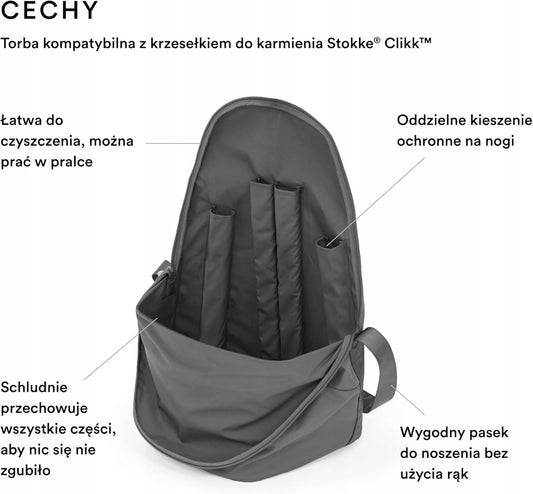 STOKKE CLIKK Hochstuhl-Reisetasche