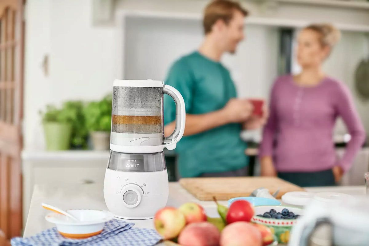 PHILIPS AVENT SCF883/01 4w1 parowar mikser 1000ml do przygotowywania posiłków dla dziecka w kuchni