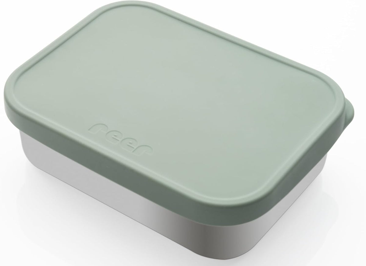 REER ανοξείδωτο δοχείο φαγητού με θήκη 700 ml 12x16 cm