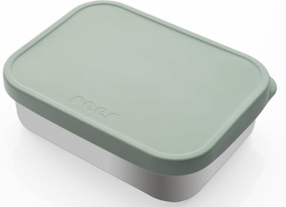 REER ανοξείδωτο δοχείο φαγητού με θήκη 700 ml 12x16 cm