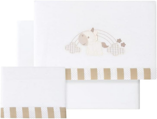 Σετ κλινοσκεπασμάτων INTERBABY 3 τεμαχίων 60x120 / 40x60 / 110x155 – φωτογραφία προϊόντος 2