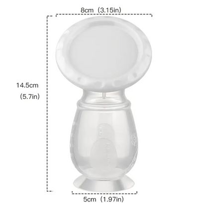 90 ml-es szilikon tejgyűjtő