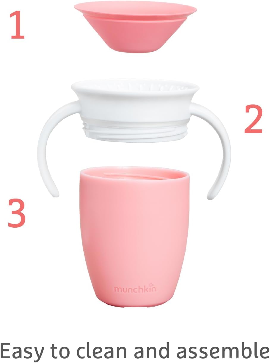 MUNCHKIN Miracle kubek treningowy 360 6msc+ 207ml - zdjęcie 6
