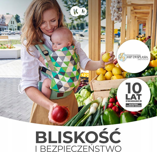 KINDERKRAFT NINO CONFETTI ergonomický nosič