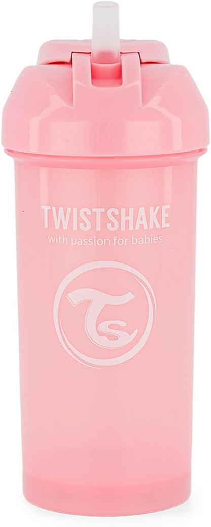 TWISTSHAKE Ποτήρι με καλαμάκι Straw Cup 360 ml 6 μηνών+ χωρίς διαρροές