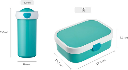 MEPAL zestaw lunchbox śniadaniówka i bidon 0,3l