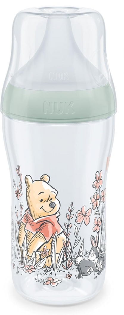 Biberon NUK Perfect Match 260 ml 3 m+ tetină M URSULEȚUL WINNIE