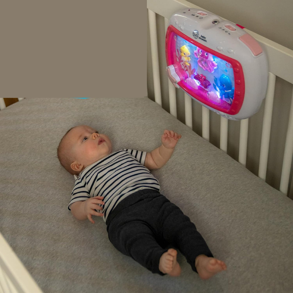 BABY EINSTEIN Θαλάσσια Όνειρα μουσικό κουτί με φώτα + τηλεχειριστήριο, 22 x 29 cm