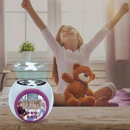 LEXIBOOK Frozen προβολέας 3 χρωμάτων και ξυπνητήρι με οθόνη LCD