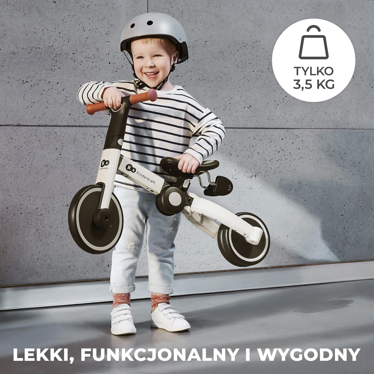 KINDERKRAFT 4TRIKE τρίκυκλο ποδήλατο 3 σε 1 12 μηνών+