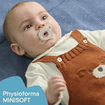 CHICCO PhysioForma smoczek x2 0-2m MINI SOFT