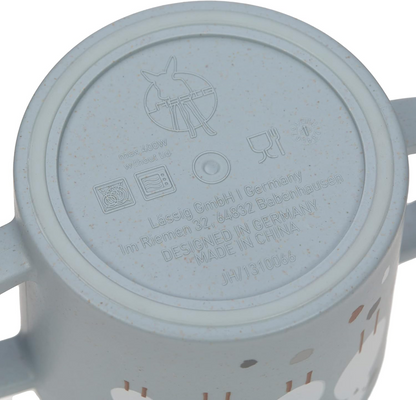 LASSIG Ποτηράκι Sippy Tiny Farmer Sheep με στόμιο 150 ml 6 μηνών+