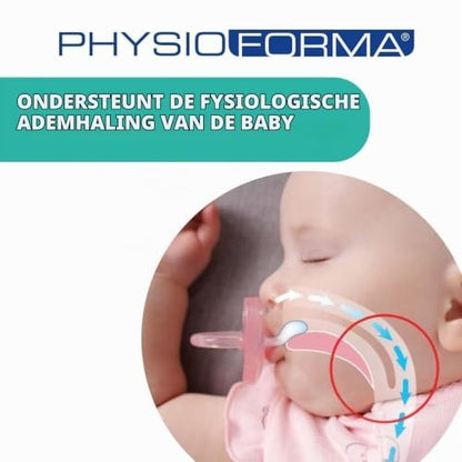 Chicco Physioforma Soft ροζ πιπίλα σιλικόνης 0-6m