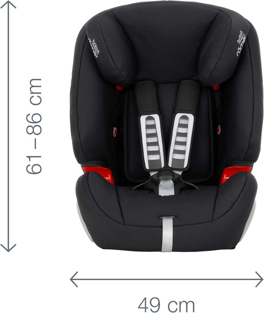 BRITAX ROMER EVOLVA 1-2-3 siège auto 9-36kg gr 1/2/3