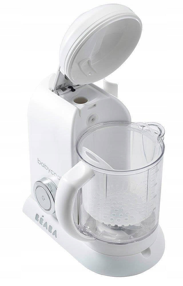 BEABA Babycook ROBOT KUCHENNY 4w1 parowar, mikser biały z dzbankiem i pokrywą