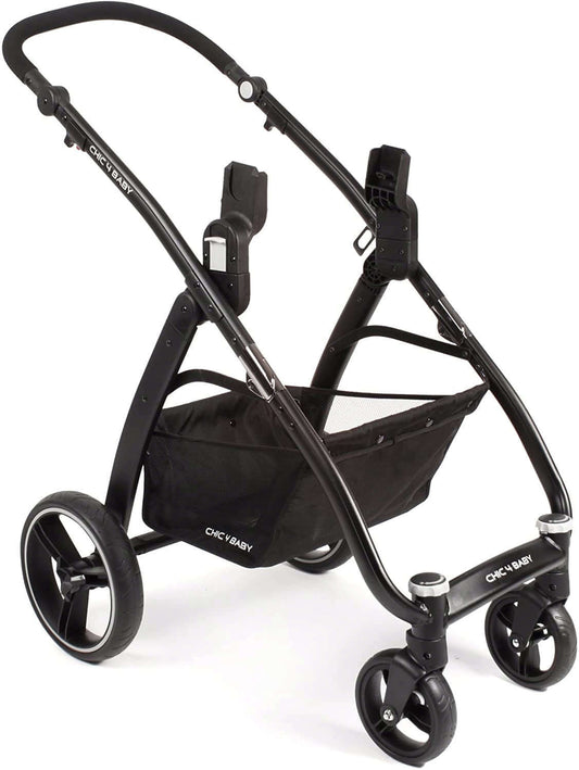 C4B ADAPTER wózek VOLARE fotel MAXI-C KIDDY CYBEX do wózka Chic 4 Baby, czarny, kompatybilny