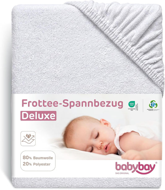 BABYBAY σεντόνι με λάστιχο και μεμβράνη 89x50 εκ.