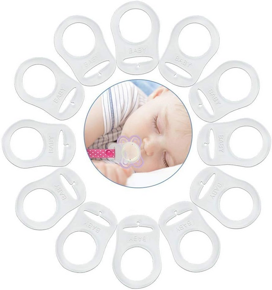 VOARGE pacifier chain clips x 12