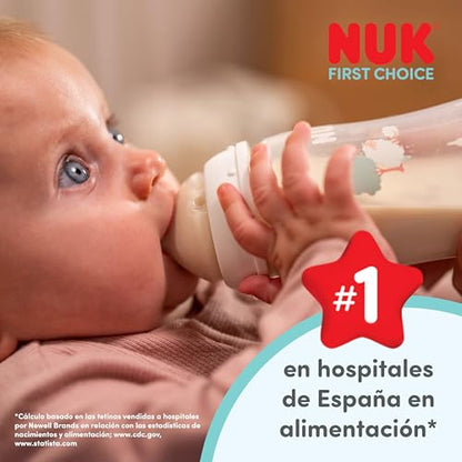 NUK First Choice bottle nipples M 2 pcs. 3+