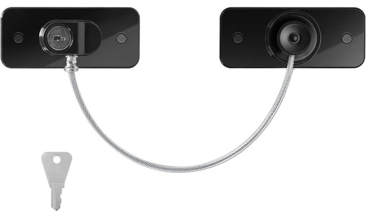 CHILD SAFETY LOCK μεταλλική ασφάλεια για παιδιά για ντουλάπια και συρτάρια x1