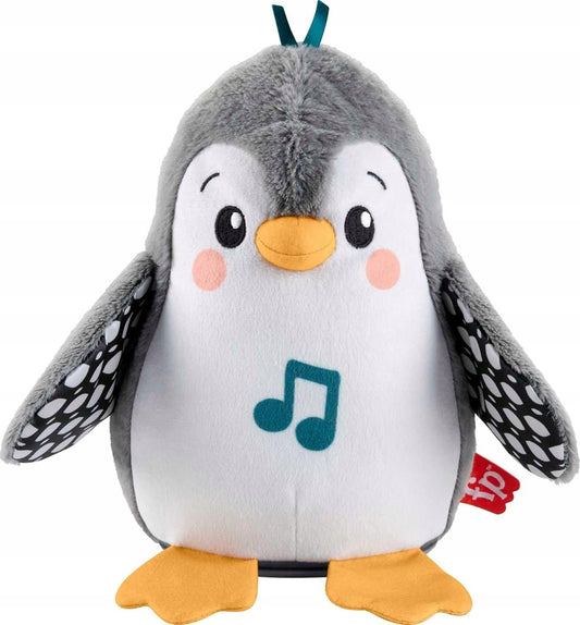 FISHER-PRICE HNC10 πιγκουίνος που λικνίζεται με μελωδίες, 21 cm