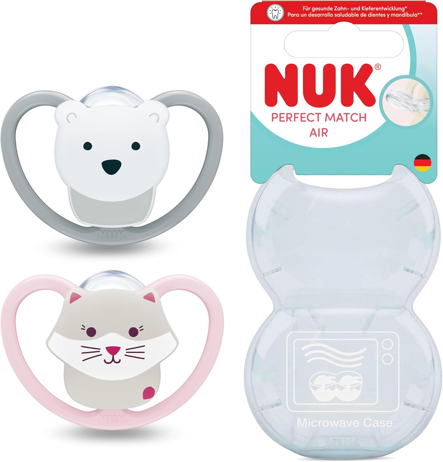 NUK Perfect Match Air pacifier 18-36m x2