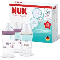 NUK Perfect Match Anti-Kolik-Flaschen 260 ml 3m+ x3