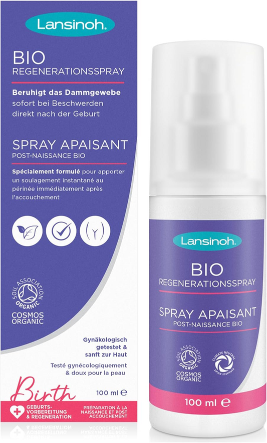 LANSINOH spray lenitivo biologico per le zone intime dopo il parto 100ml