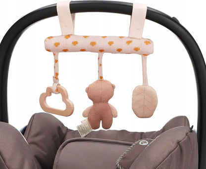 STERNTALER trapez zawieszka do wózka drewniany gryzak WYDRA OTTI 20 cm "O