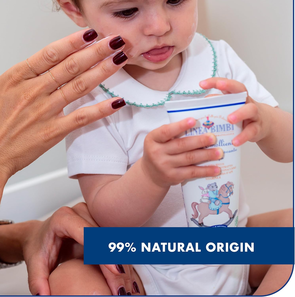 HELAN Linea Bimbi Ενυδατική και προστατευτική κρέμα για το σώμα και το πρόσωπο του μωρού 100 ml